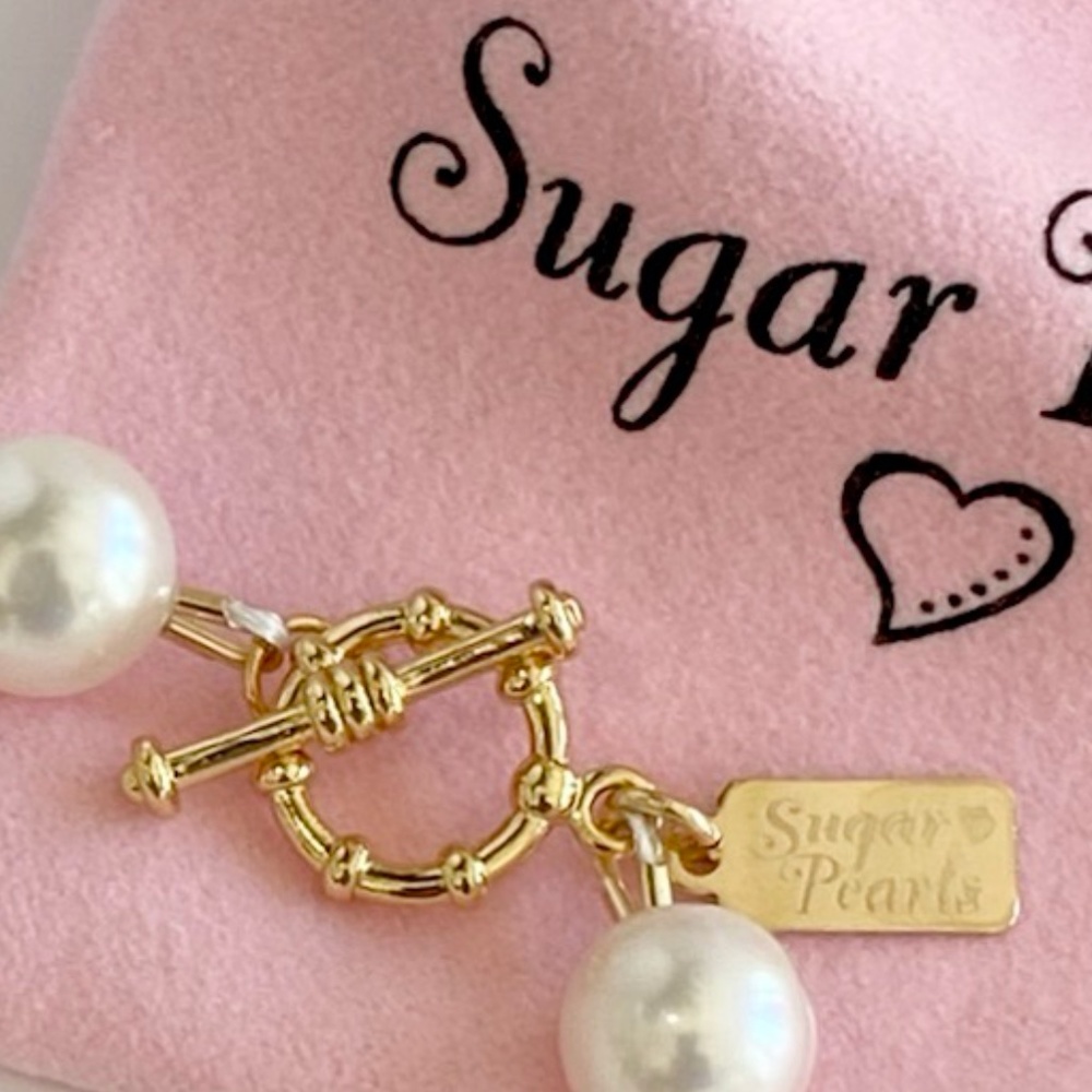 Freshwater Pearl Bracelet with 14K Toggle - Picture 5 of 6